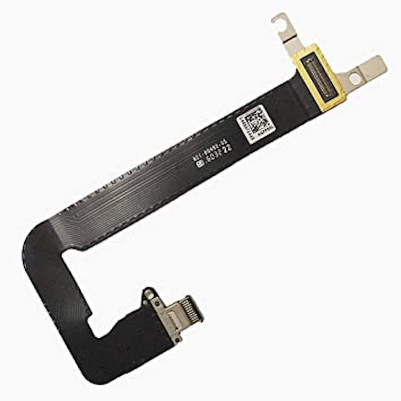 LCDOLED Новый DC Jack I/O USB-C доска с Flex кабель Разъем для MacBook Retina 12 "A1534 821-00482-A 2016 2017