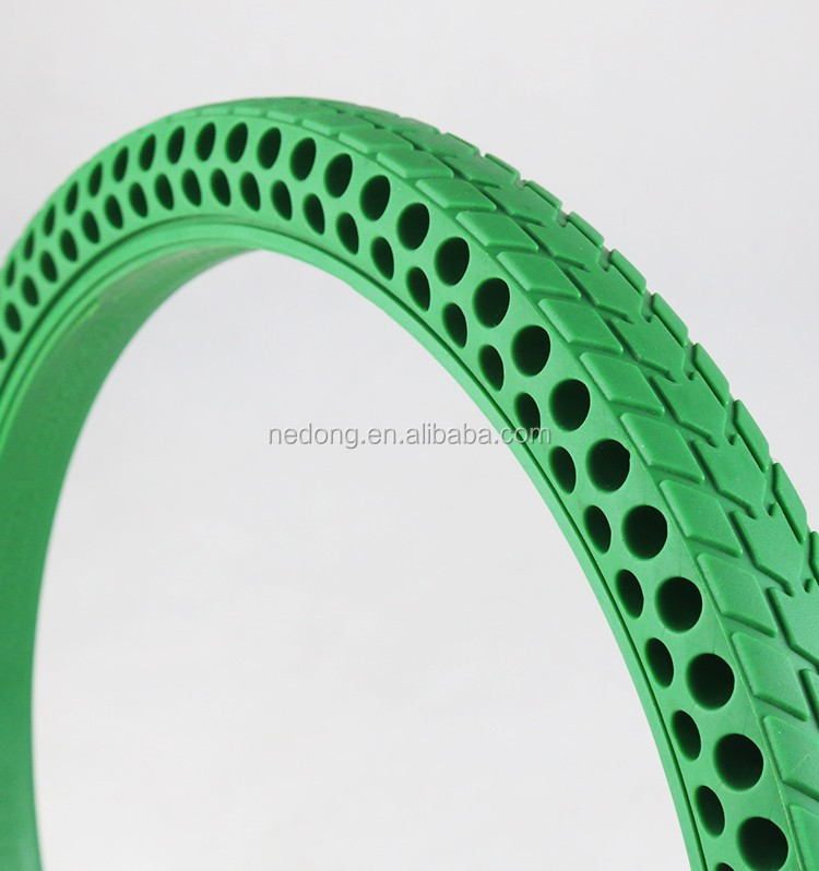 Llantas sin aire 20 "neumaticos de bicicleta 20-1-3/8 сотовые шины для велосипеда