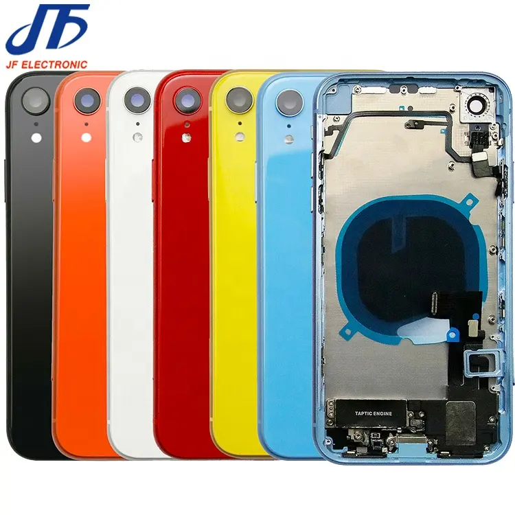 JF Original chassis complete for iphone xr back housing assembly with parts