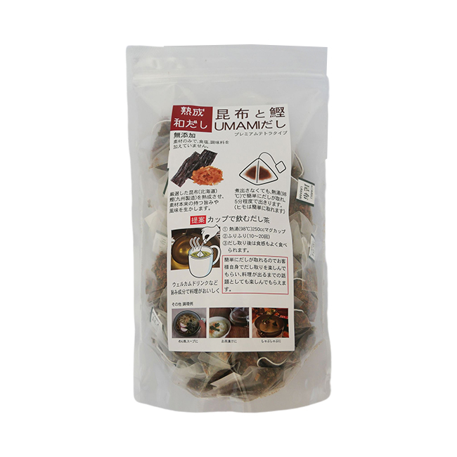 Additive-free condiment kelp seaweed fish food umami pack katsuo dashi powder