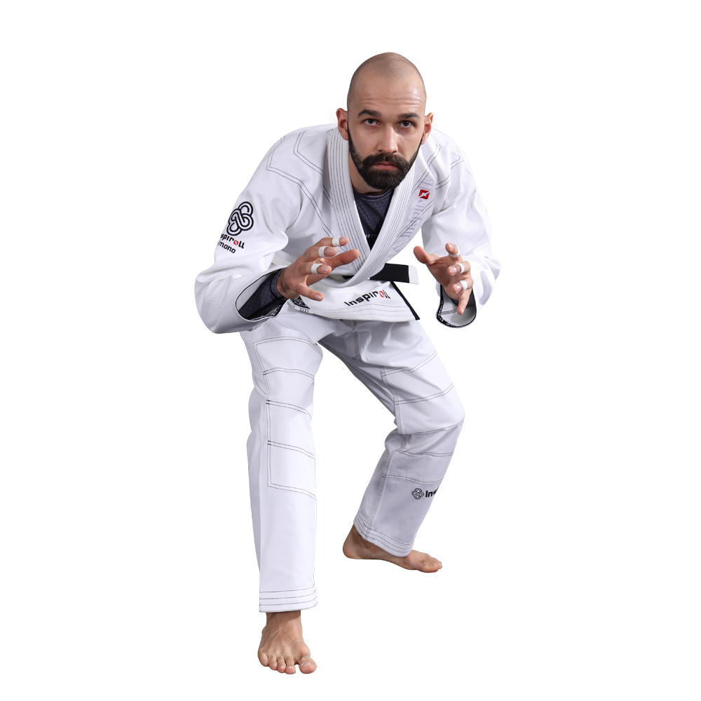 Кимоно для jiujitsu, белое хлопковое кимоно с жемчужным переплетением, bjj gi