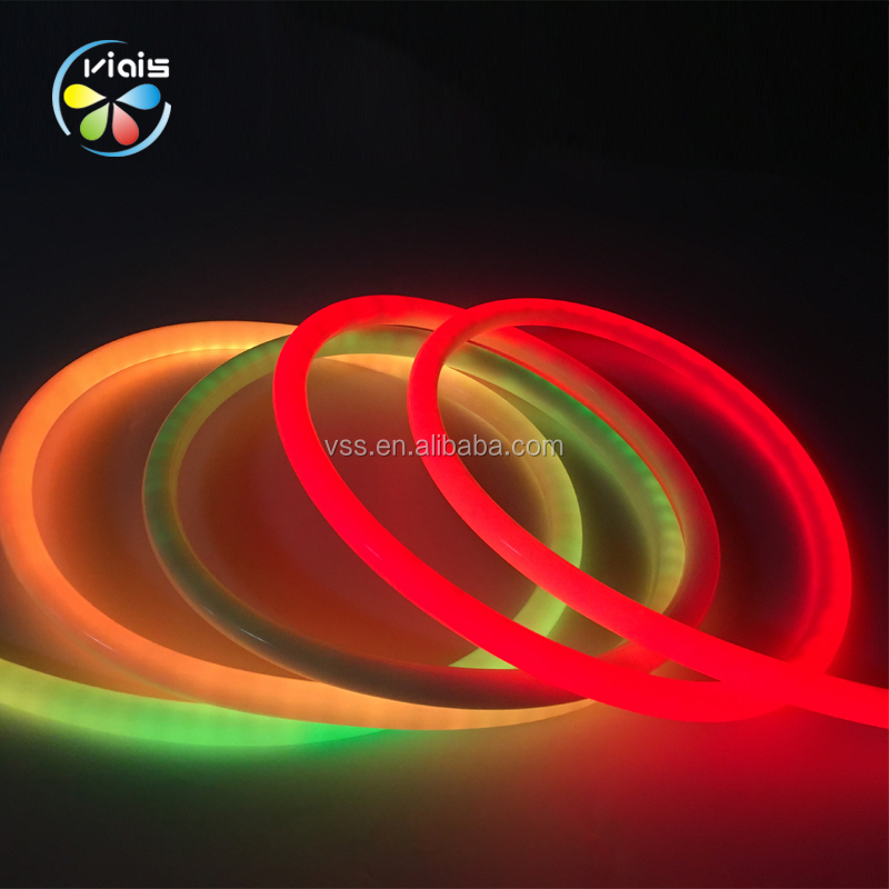 DC12V/24 В программируемый SMD круглый цвет мечты RGB Flex светодиодные неоновые полосы