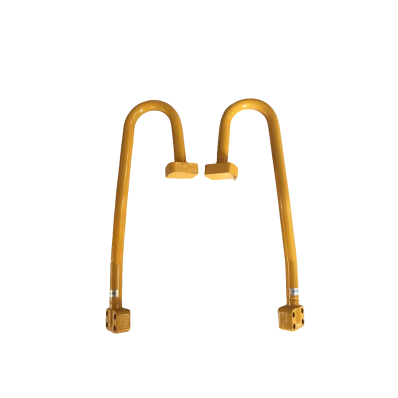 Hyundai R225 R220-7 Construction Machinery Parts Hydraulic System Distributor Boom Pipe with Oil Inlet Iron Pipe