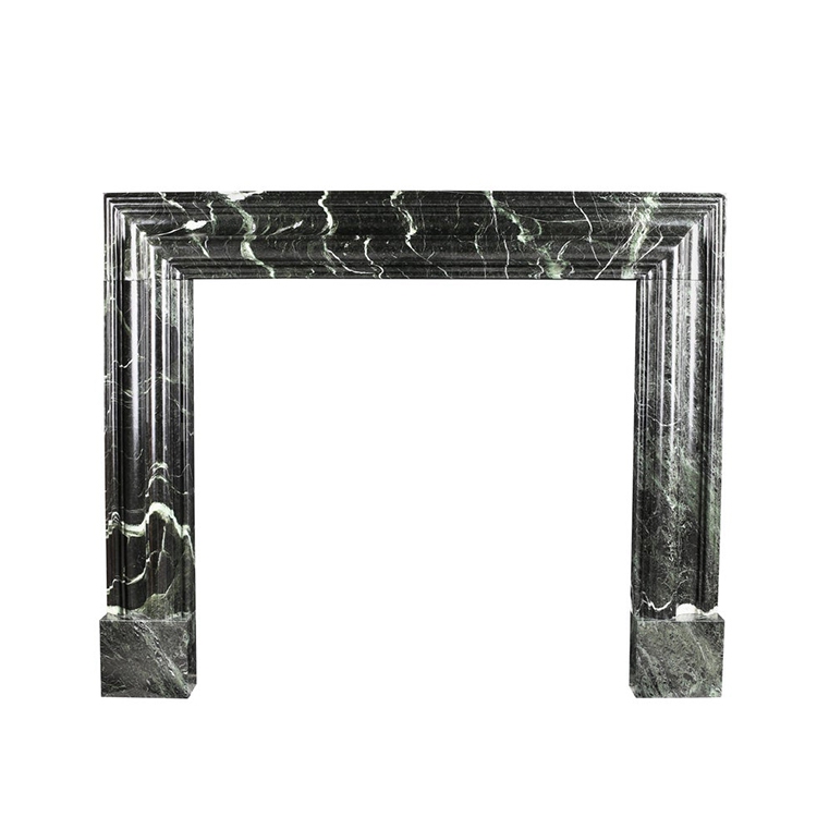 Итальянская Роскошная каминная оправа Verde Antico Stone