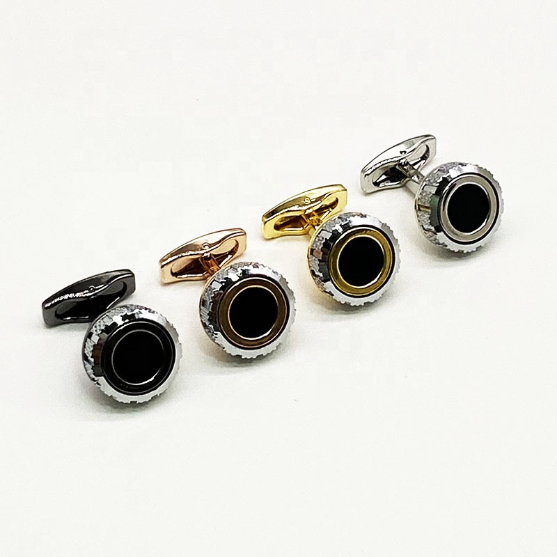 China Cufflink Manufacturer Supplier Customised Logo Metal Cuff Links Men Cufflinks