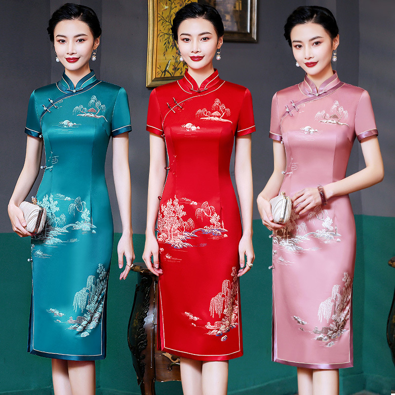 women qipao dress cheongsam chinese style skinny mini dress streetwear sexy vintage harajuku summer women clothing slim 2021