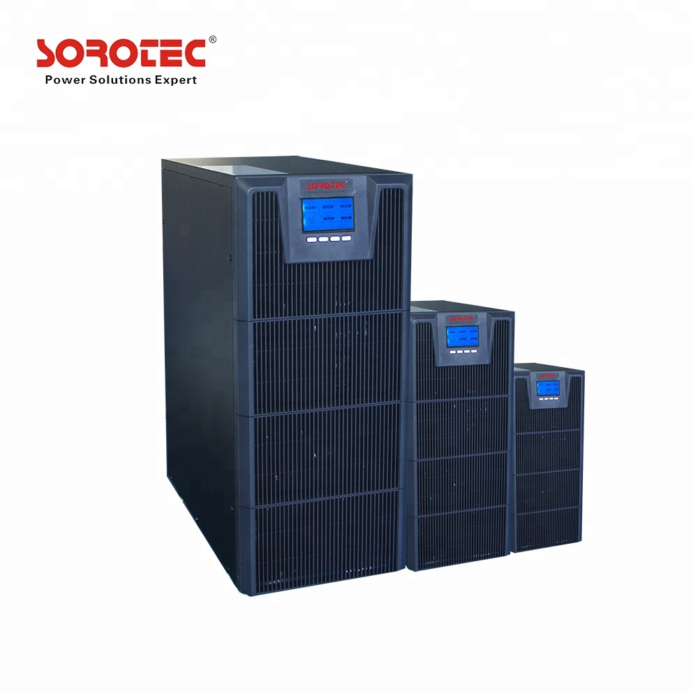 3KVA 220V Высокочастотный онлайн UPS HP9116C Серия ЖК-дисплей