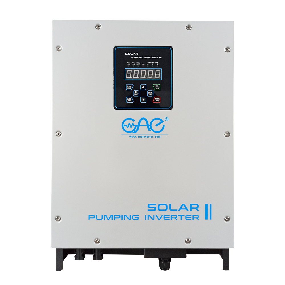 Intelligent Pump Inverter With Mppt Function 5.5kw VFD Solar Pump Inverter