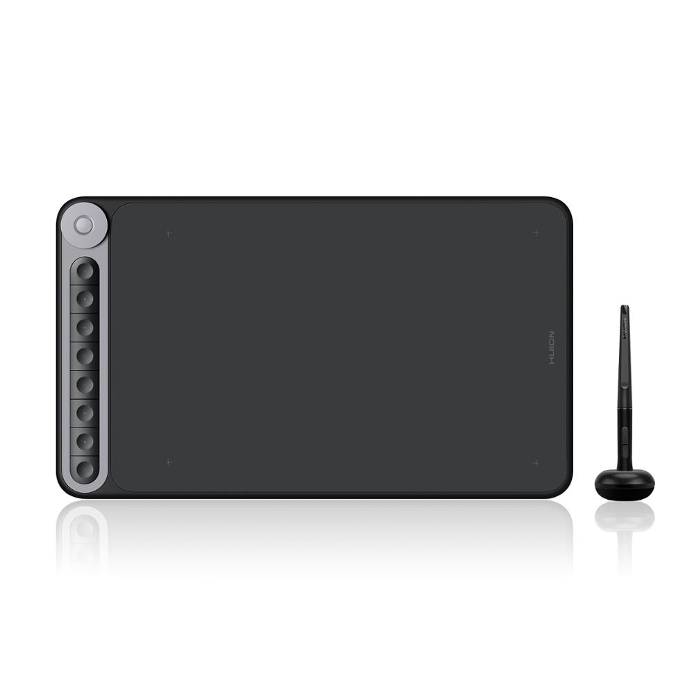 Новый беспроводной приемник Huion Q620M 2,4G 8192 уровней контроллер циферблата и наклон без батареи стилус графический планшет для рисования