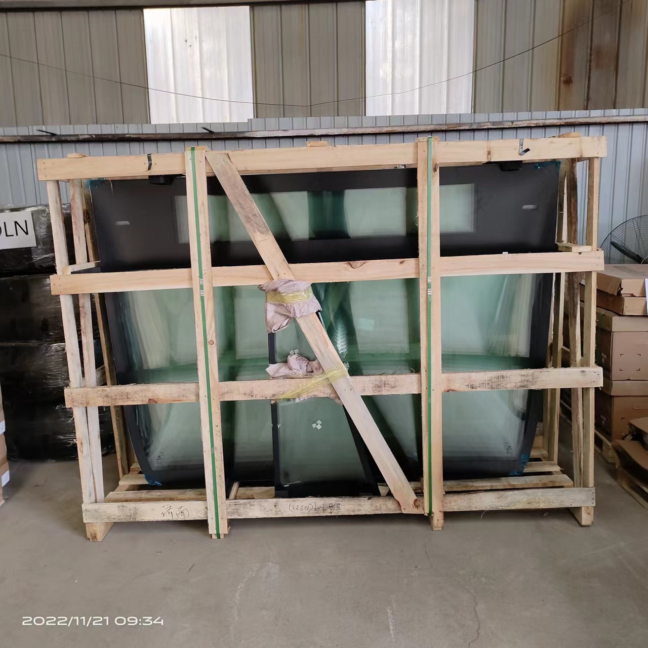 Запасные части Yutong Zhongtong для автобусов повышенной высоты 5302-06041 ZK6121HQ Yutong, стекло для переднего ветрового стекла автобуса