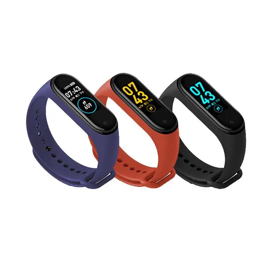 Customized M4 Smart Watch Band Heart Rate Blood Pressure Monitor Tracker Fitness Wristband