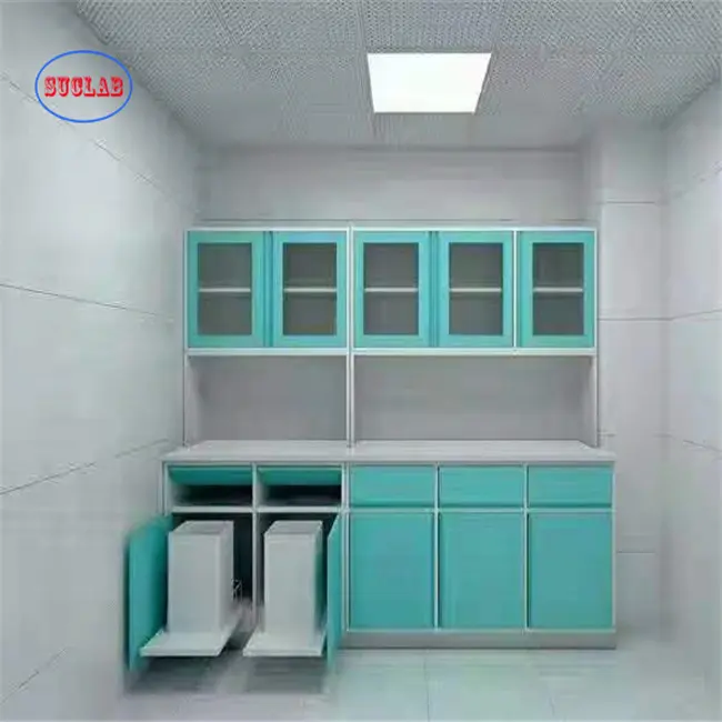 Customized Made Medical Furniture Dental Clinic Medical Furniture Wall Mounted Storage Cabinet