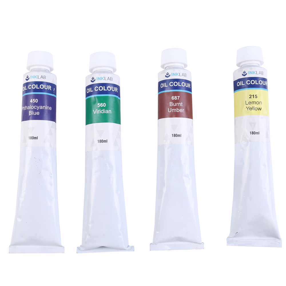 Professional 180 ml Tube Artists Oil Colour Paint Painting Supplies