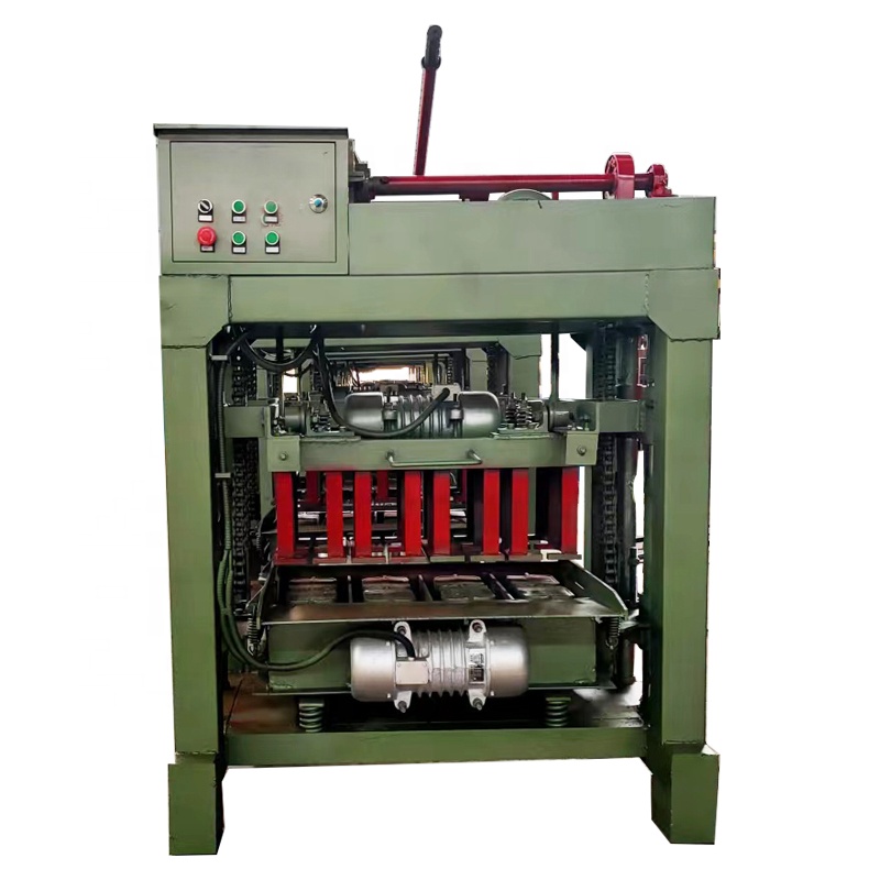 Automatic Lifting Concrete Hollow Block Making Machine Solid Cement Ecological Paving Block Making Machinery