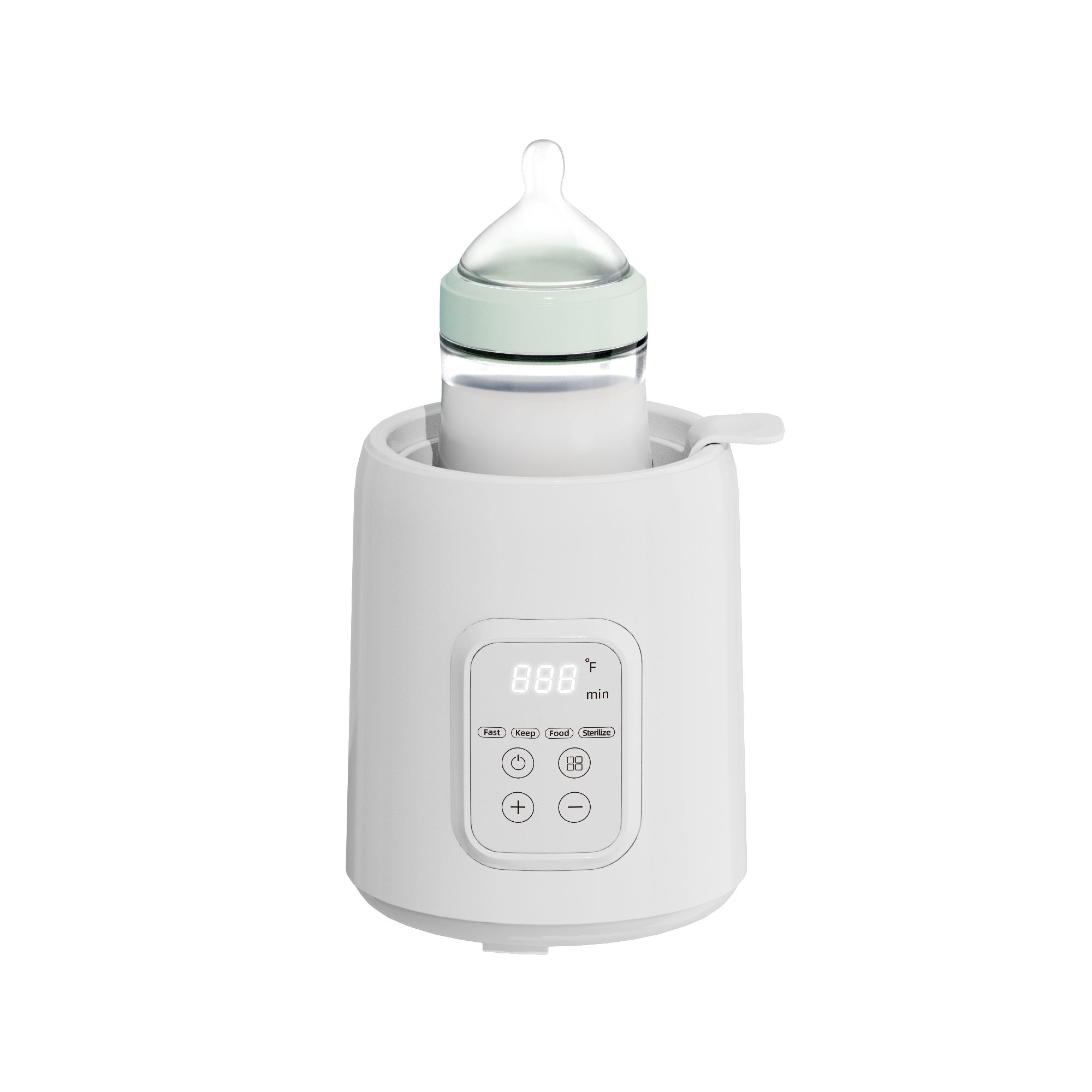 Manufacture customized high quality 8-in-1 fast heating food and keep warming steam baby milk bottle warmer
