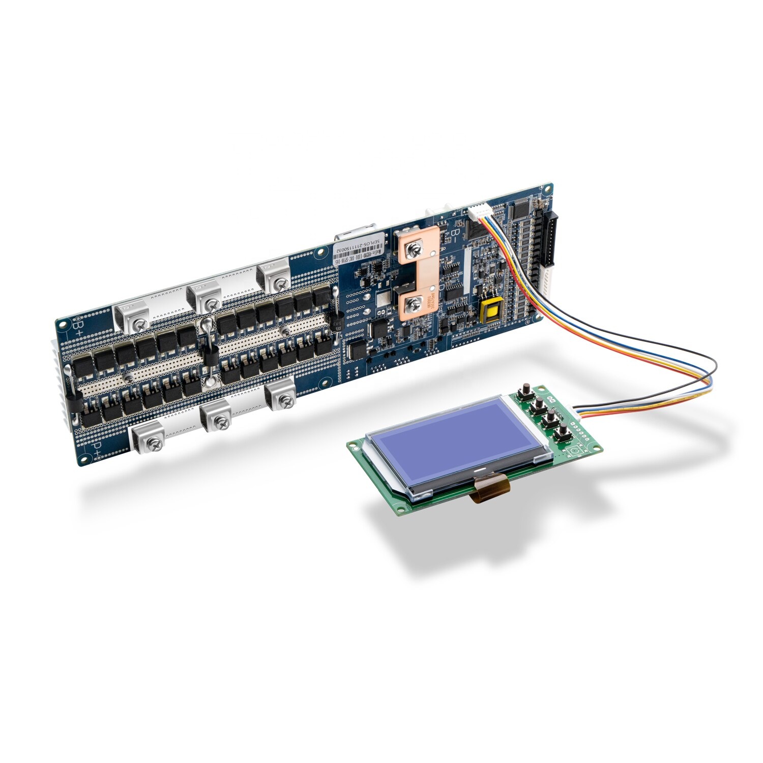 ЖК-панель Seplos BMS Gehause Europe 10e 14s 16s 48v 50a 100a 150a 200a с Bluetooth