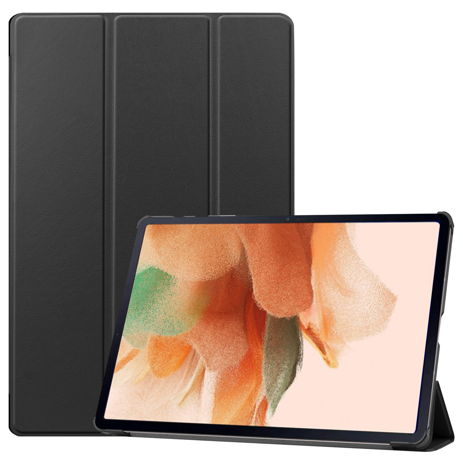 Wholesale Stand Folio Tablet Case 12.4 inch Flip protective Tablet Cover for Sumsung Galaxy S7 FE T730 T736 12.4