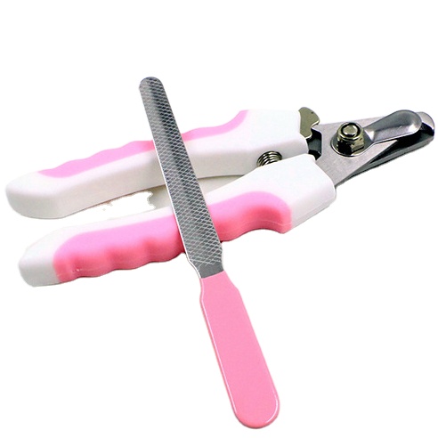 Pet dog nail clipper Stainless Steel scissors clippers for pets dogs nail file set wholesale