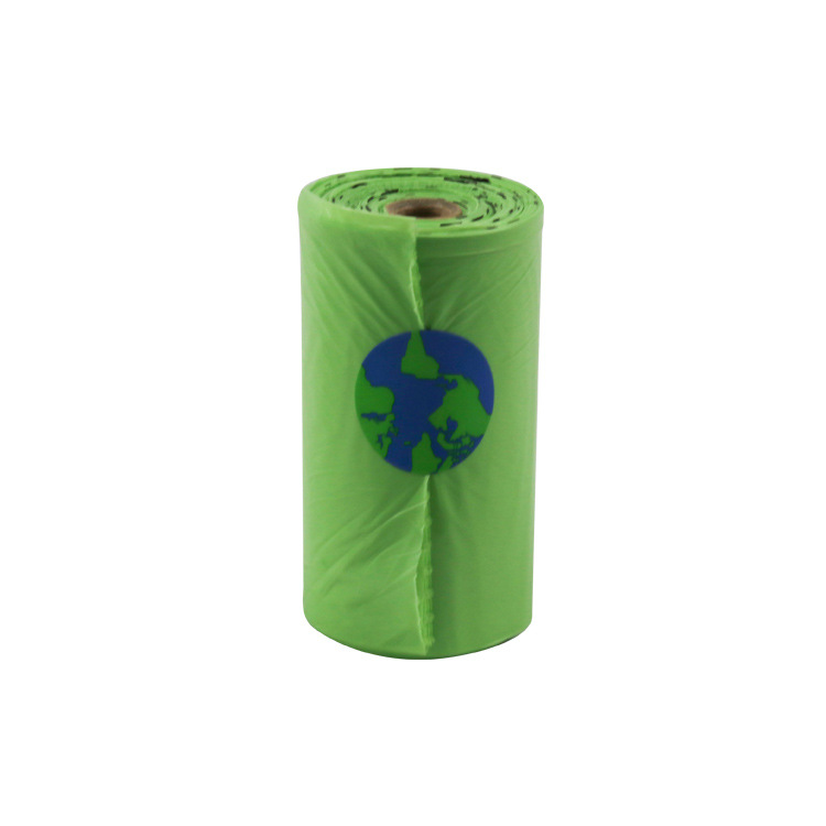 Custom Printed Earth-friendly Biodegradable Scented Pet Dog Poop Bags Pet Cleaning & Grooming Products for Small Animals 23*33cm