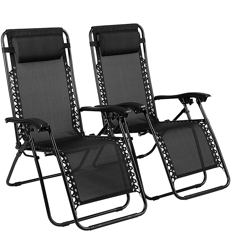 Latest High quality Outdoor Zero Gravity chair Camping Hiking Beach Garden Foldable Sun lounger