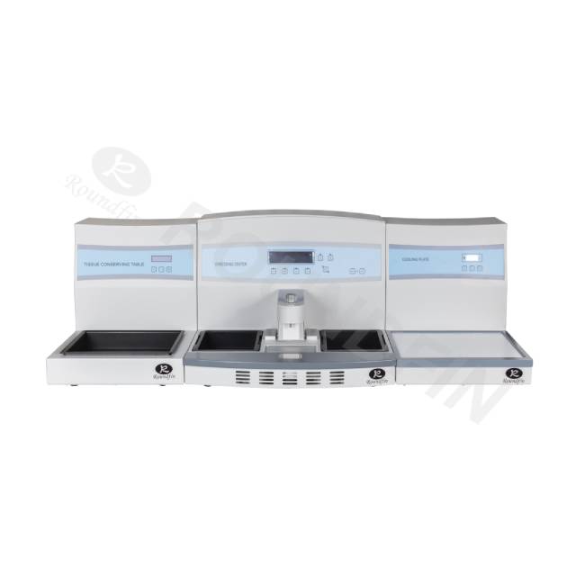 Roundfin Laboratory Tissue Embedding Machines Medical Supplies Pathological Histology Paraffin Tissue Embedding Station Center