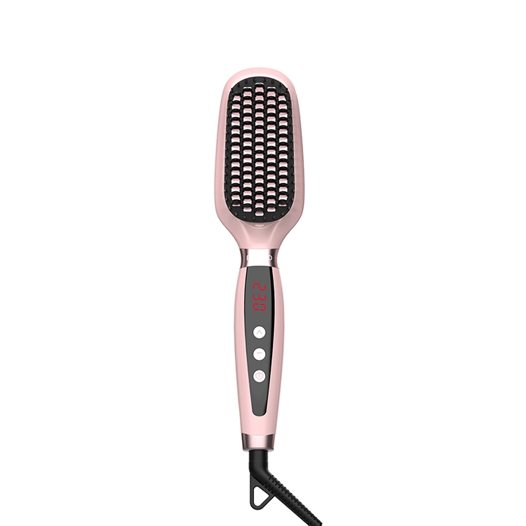Anti-scalding handle cooling electric curly hair wig straight hair comb