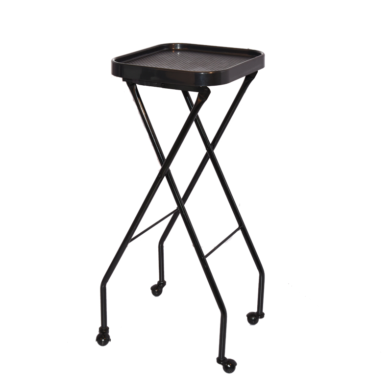 New Design Best Factory Direct Price plastic folding cart fold-away service trolley tray