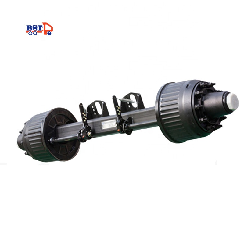 16T Germany Type Axles Trailer Axles For Semi Trailer Use