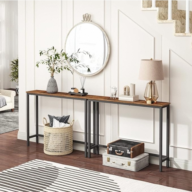 Classical Living Room Bedroom Home Bar Table Display Living Room Sturdy Sofa Entryway Entrance Console Table