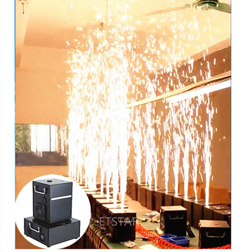 safety composite ti special cold fireworks machine ti powder bag sparklers fountain 200g titanium powder price in wedding
