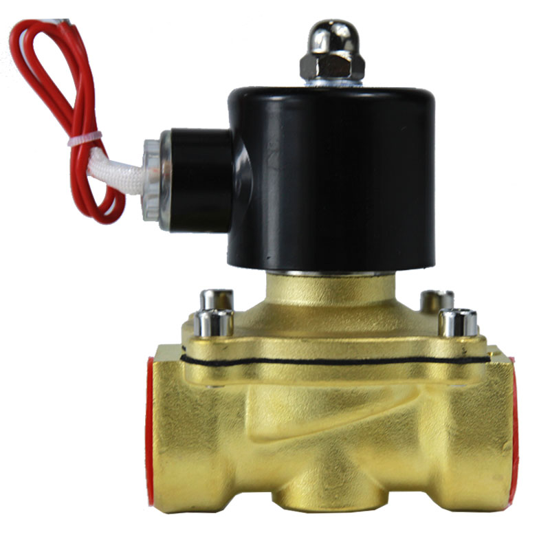OGV brass normal colsed 220v 24v water steam medium Brass coil thread solenoid valve