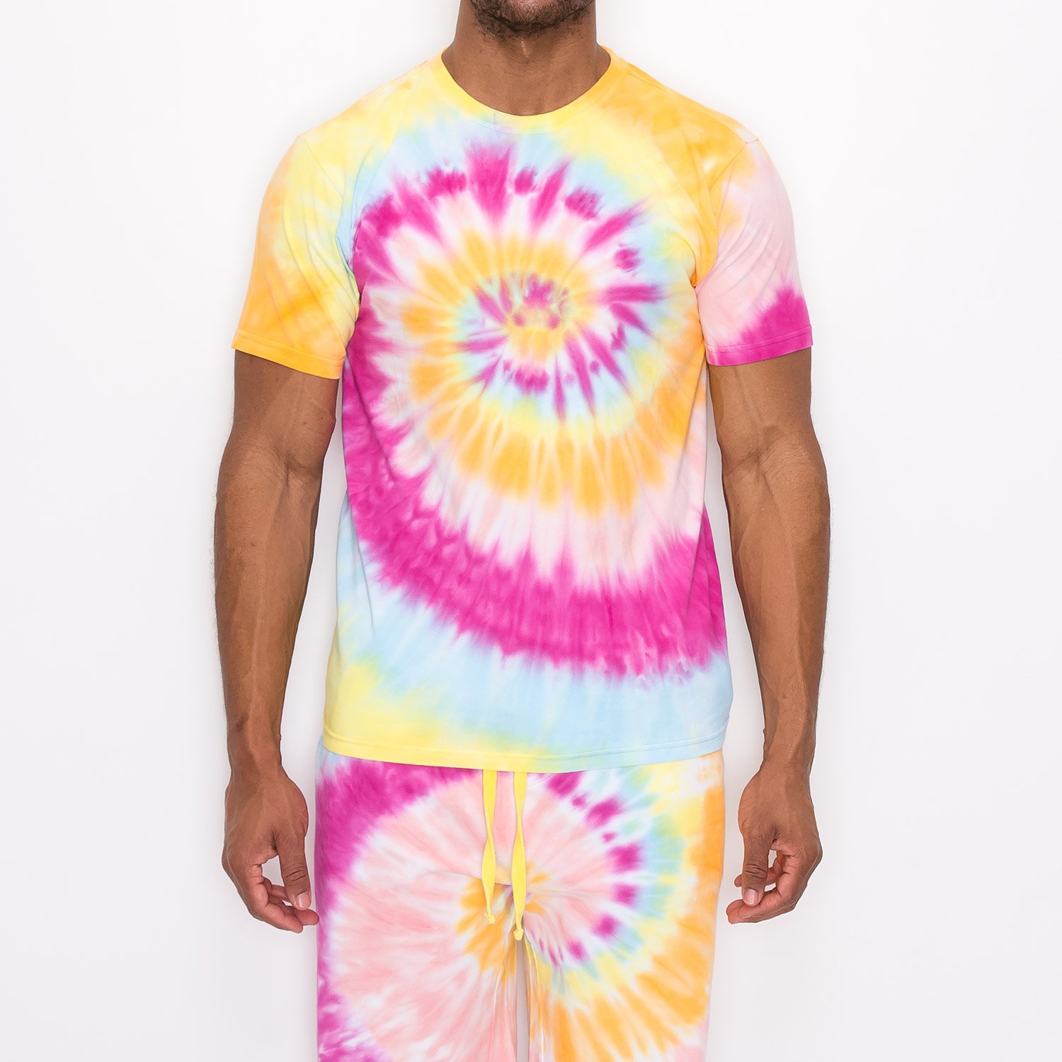Oem Высококачественная футболка tye dye, мужская летняя модная футболка на заказ, негабаритная футболка из 100% хлопка