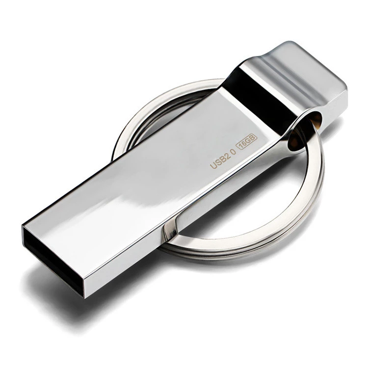 Дешевый usb флеш-накопитель, водонепроницаемый серебристый металлический usb-накопитель 32 ГБ, дешевый usb-накопитель, брелок для ключей