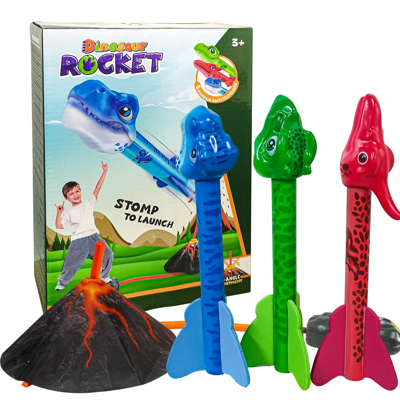 Hot sale dinosaur rocket launcher toy for Kids