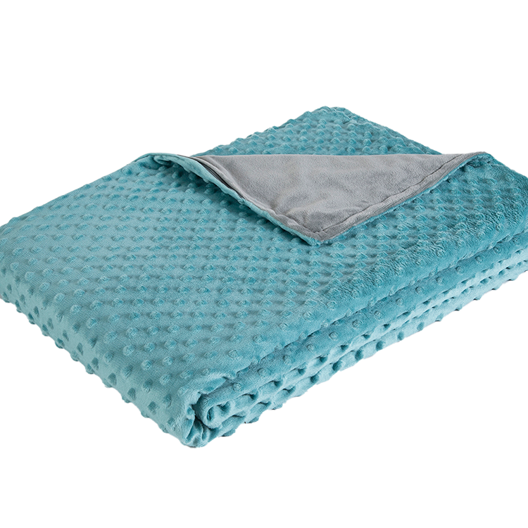 Manufacturers Wholesale 100% Polyester Fabric Dace Blanket Minky Cover Queen Size Bed