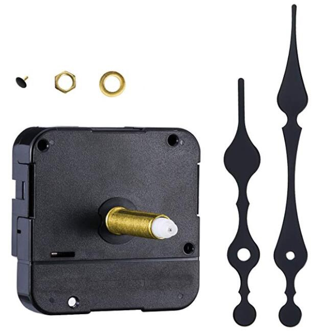 Wall clock parts accessories mechanism Aluminum hot machine wall clock hands