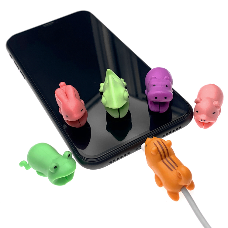 Hot Animal Cable Bite for USB Charging iPhone Accessories Cute Bite Cable Protector de Cable