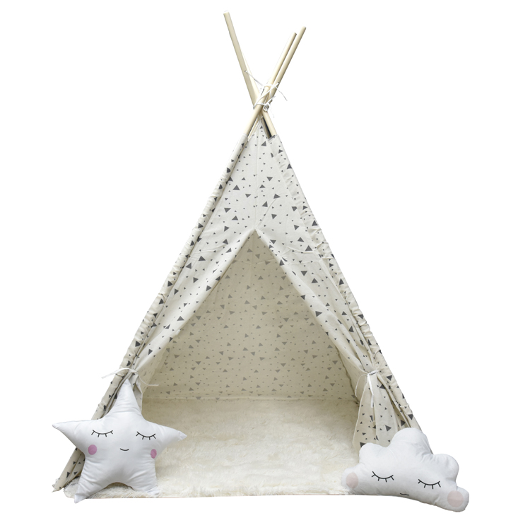 New Type Playhouse Kids Indoor Play Indian Tent Teepee for Children