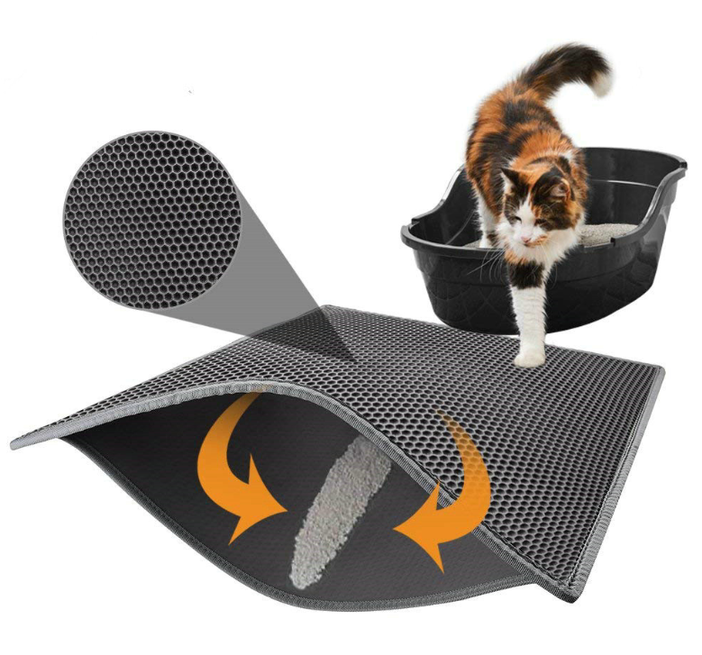 Коврик для кошачьего туалета Leyou pet EVA Honeycomb