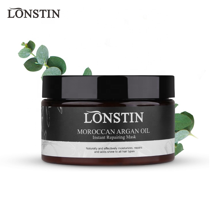 Mens Hair Care Products Lonstin Argan Oil Hair Mask 300ml Private Label