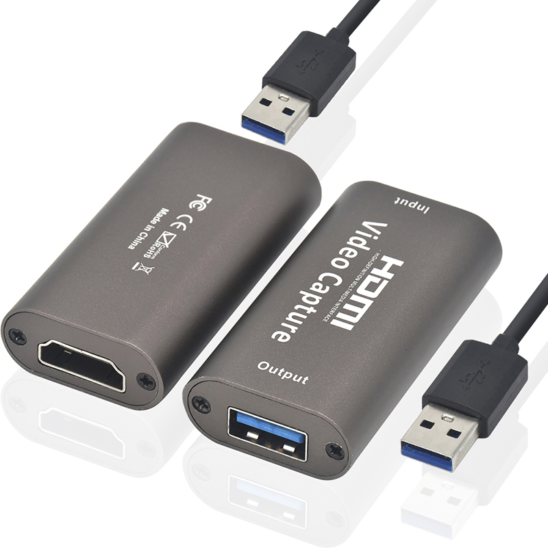 4K видео карта захвата USB 2,0 HDMI видео Захват записи коробка HDMI захвата для PS4 игра DVD видеокамеры записывающей камеры