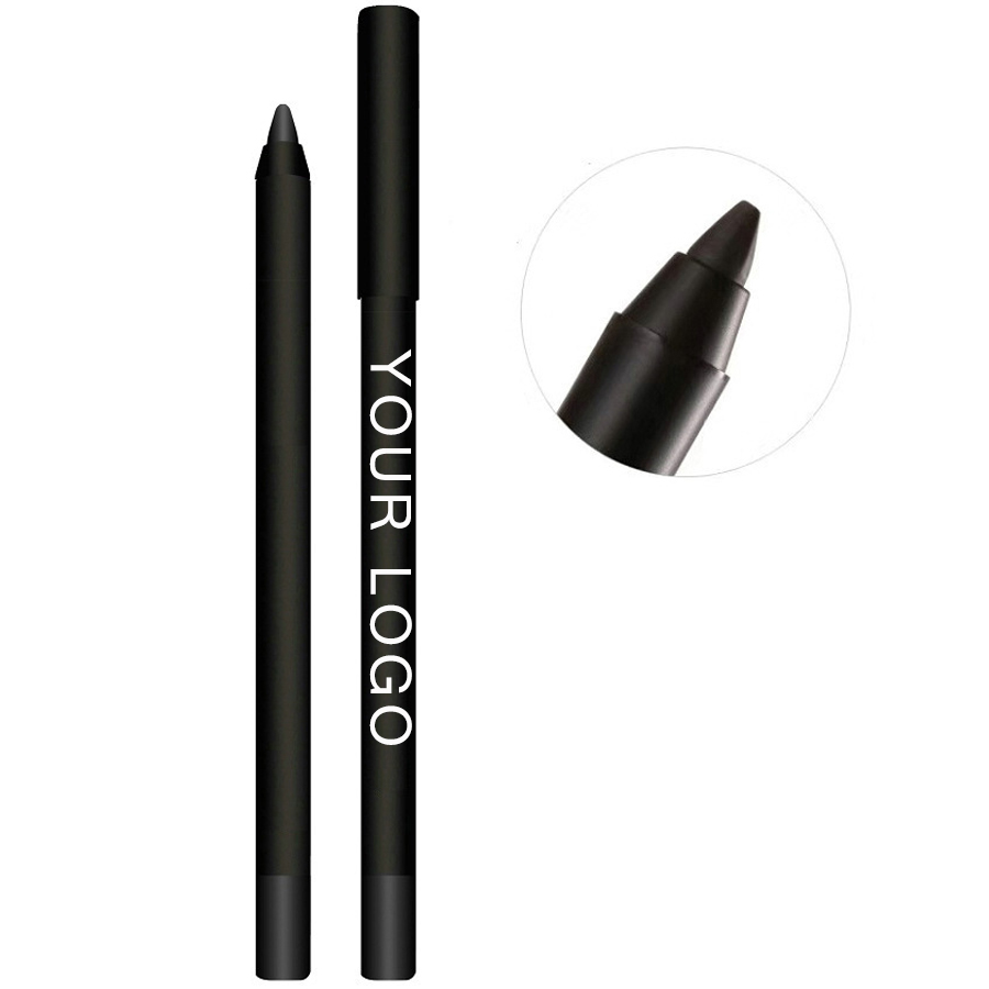 Hot sale No logo Anti-sweat eyeliner eyebrow pencil does not take off makeup Long lasting Black Eye Liner Glue Pencil wholesale
