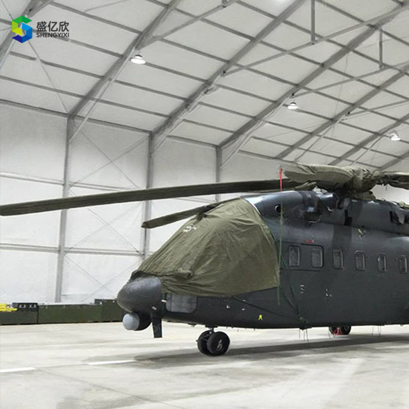 Customized Shape Large Aluminum Warehouse Storage Industry Airplane Park Tent