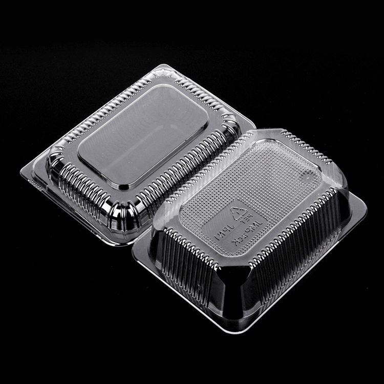 Factory manufacture various clear Plastic PLA clamshell packaging