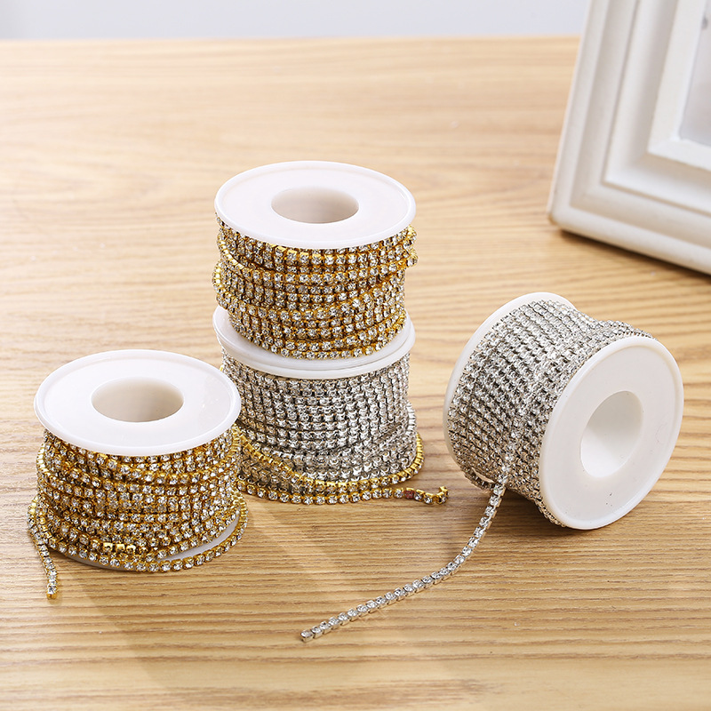 Wholesale Clothing Shop Accessories Rhinestone Chain Trim Sewing Accessories For Clothing Fashion
