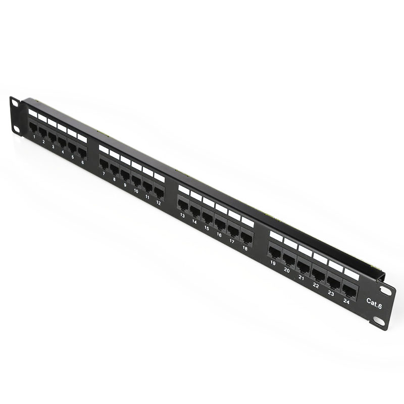 24 порта rj45, составная сетевая кабельная коммутационная панель keystone jack cat6, кабельная панель управления, 24 порта, запчасти для телекоммуникации