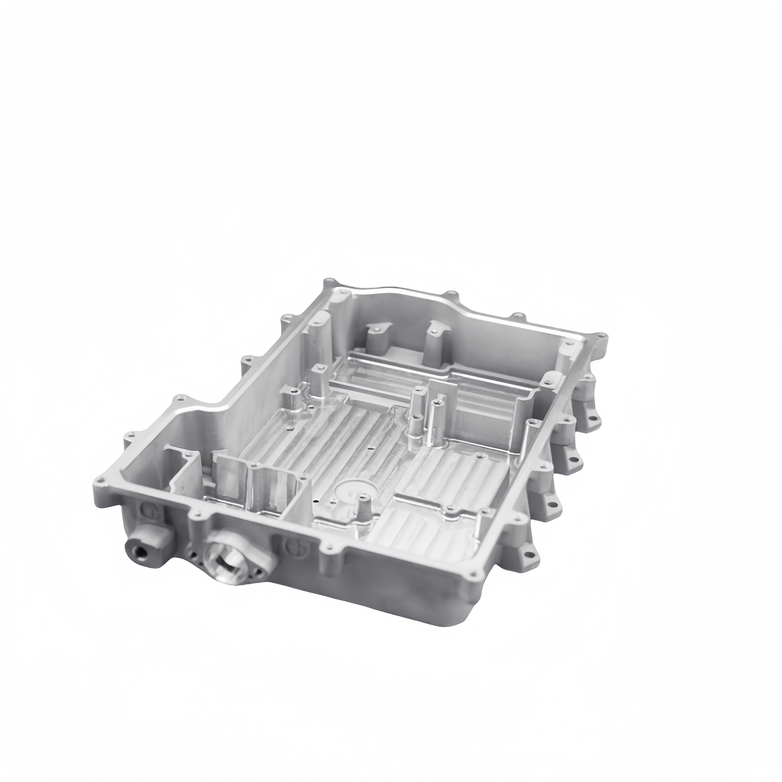 Customized Metal Casting Service LED lamp radiator cover die cast Aluminium Motor Cover Die Casting Spare Parts