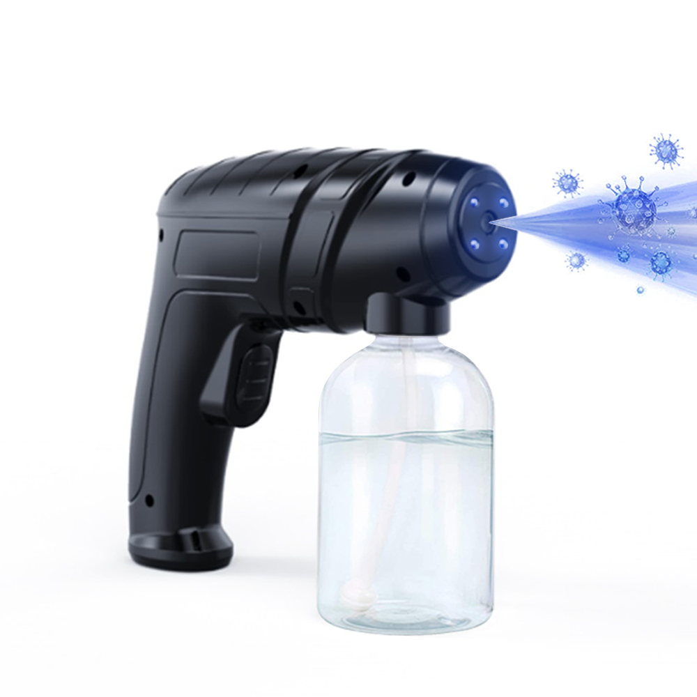 2021 Newest Multifunction Protable Mini Portable Wireless Blue Light Spray Nano Gun Spray Atomizer