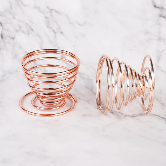 Amazon spiral Blender Губка держатель из розового золота проволока красота яйцо Макияж Порошок Puff подставка для сушки