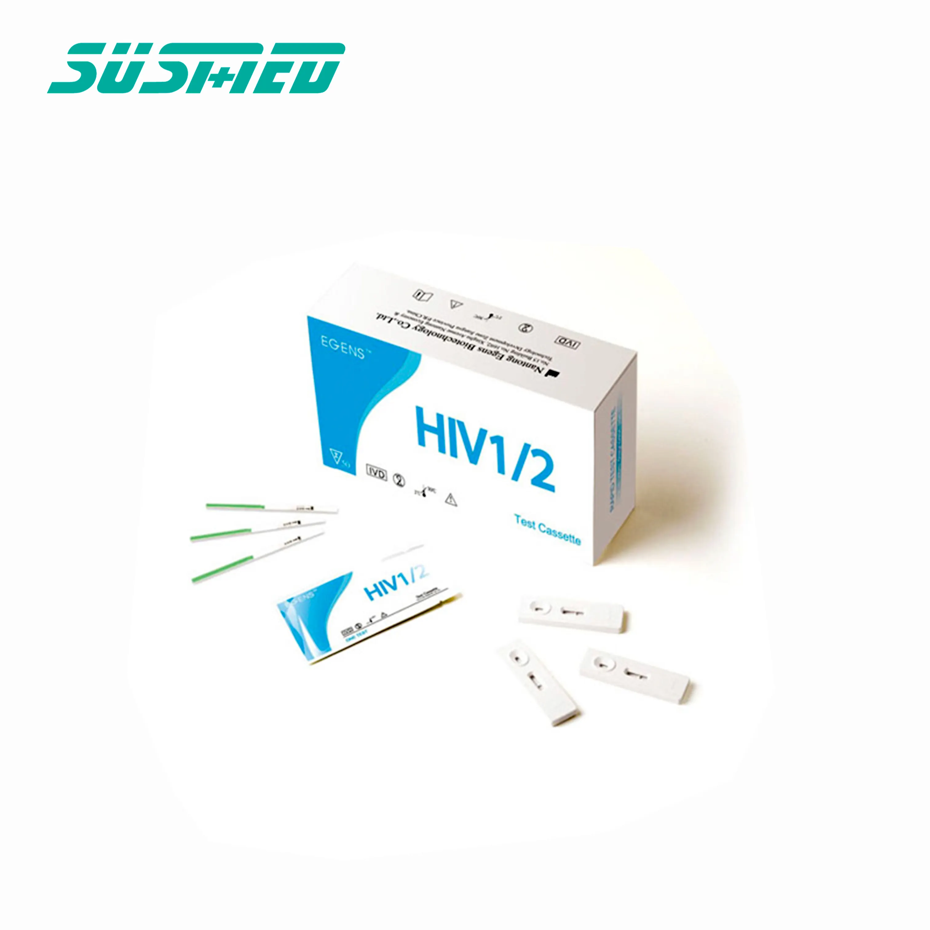 HIV 1+2 blood rapid test strip kit